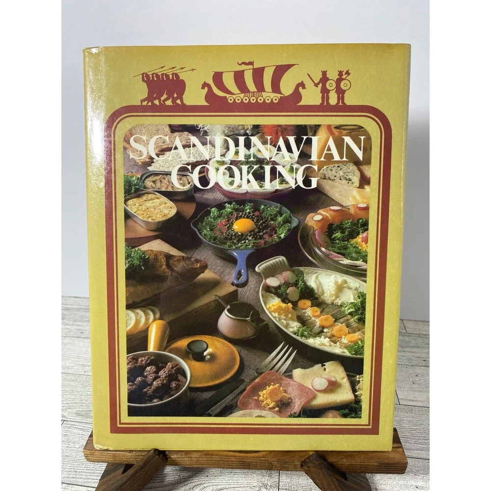 Scandinavian Cooking Cookbook Beryl Frank 1977 Ottenheimer‎ Publishers Recipes